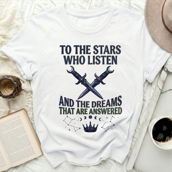 Daggers & Dreams Tee in White