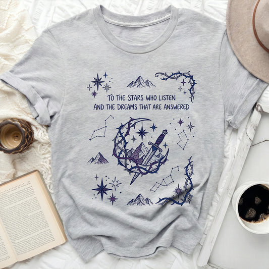 To Stars Who Listen Dreams Answered T-shirt product type