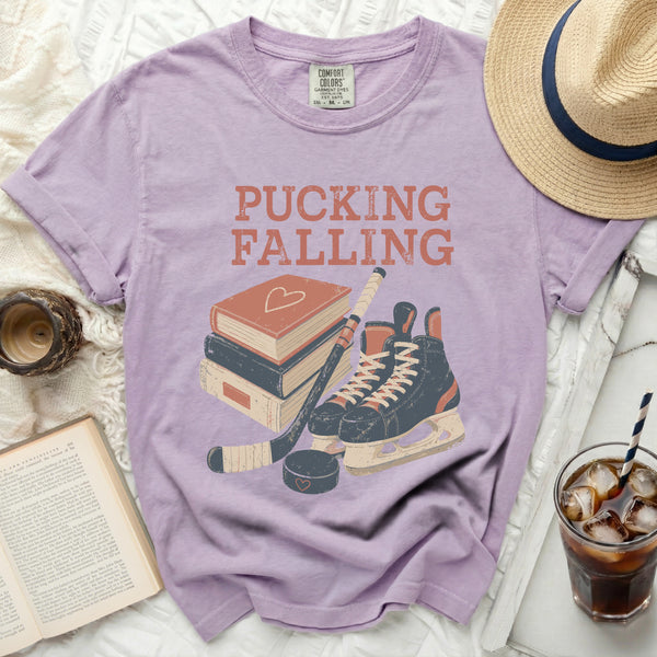 Pucking Falling Tee in Orchid