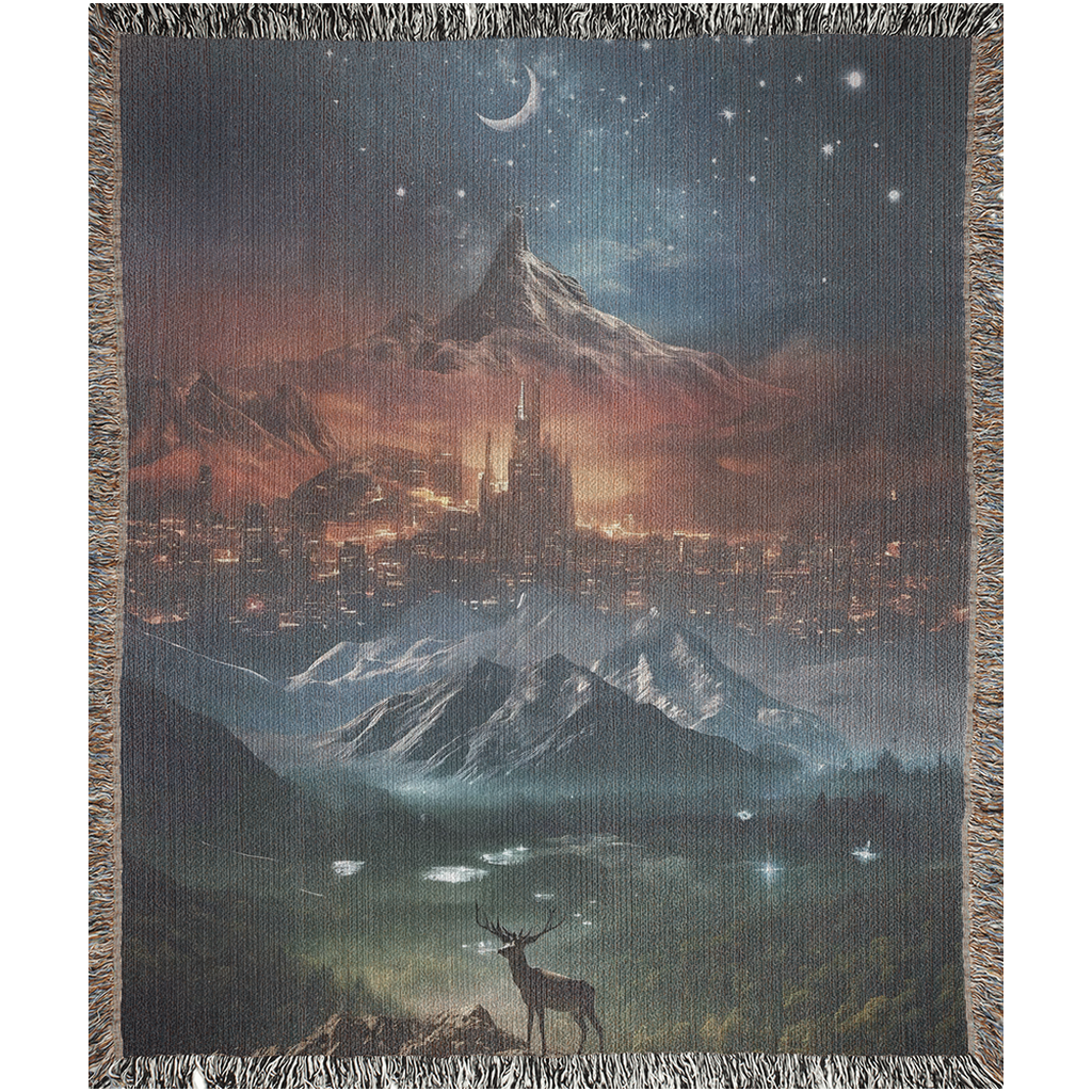 🌙 Sarah J. Maas Woven Tapestry | ACOTAR, Throne of Glass & Crescent City 🏰