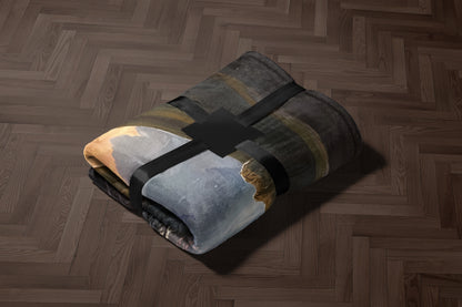 Cozy Abstract Art Patterned Blanket