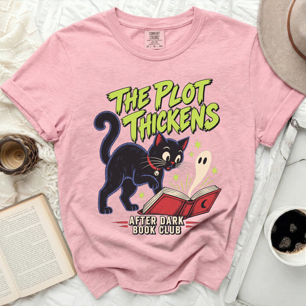 The Plot Thickens Tee in Blossom