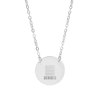Scribes Circle Necklace - MagicMerchEmporium