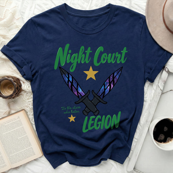 Night Court Legion Tee in Navy