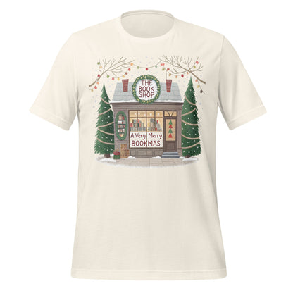 The Bookshop A Very Merry Bookmas Festive Holiday Tee