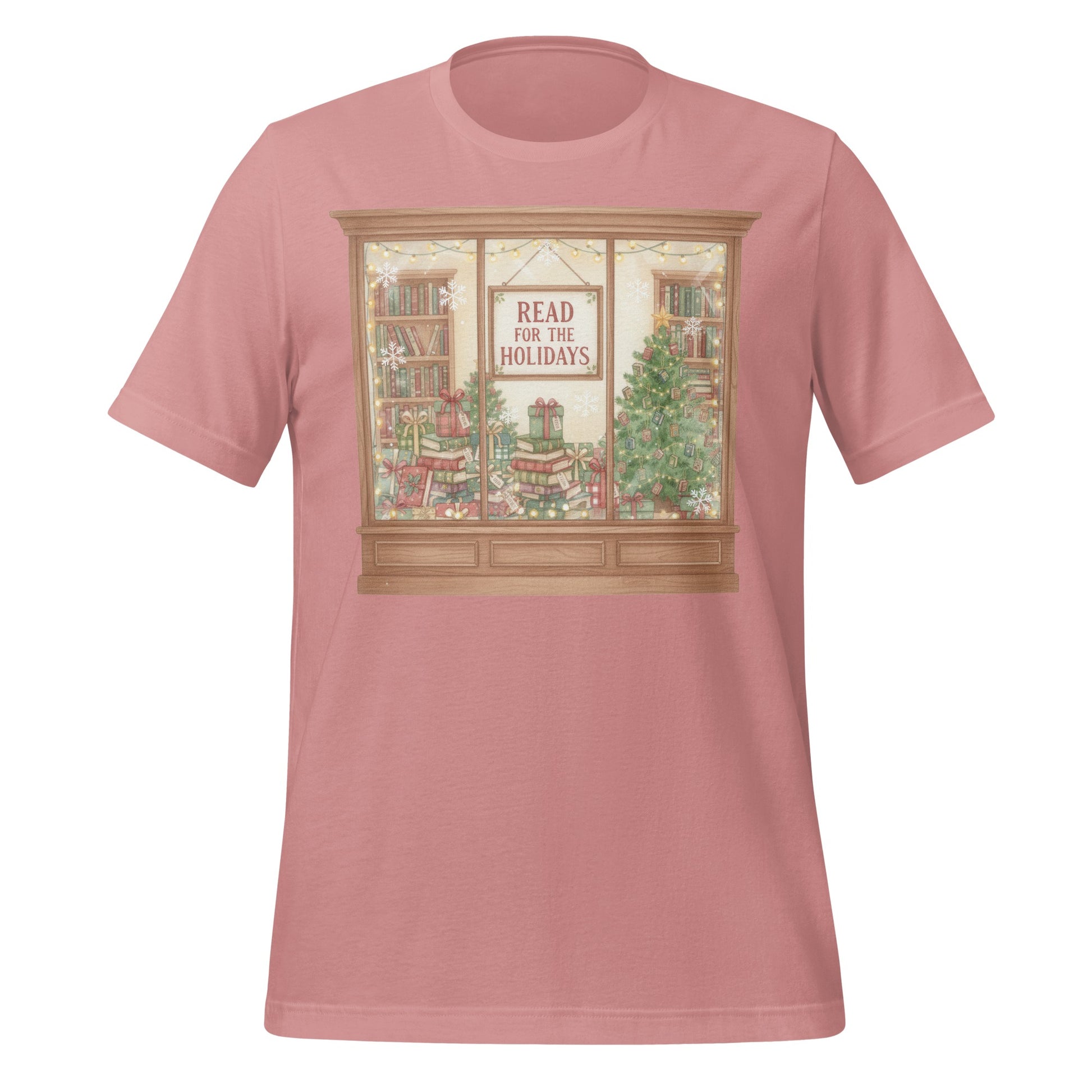 Read for the Holidays Graphic Vintage Look Shirt
