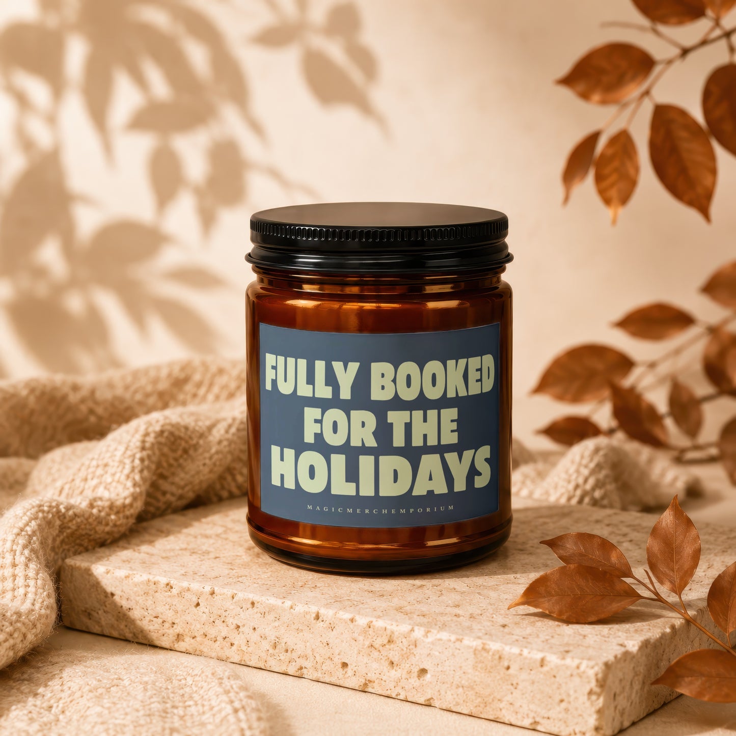 Fully Booked Candle