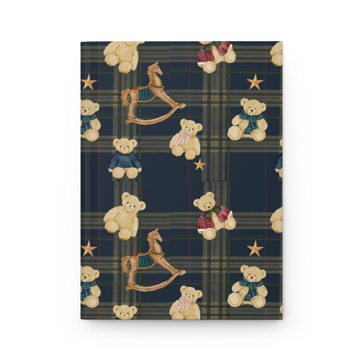 Teddy Bears and Rocking Horses Patterned Blanket