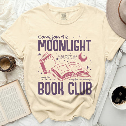 Come join the Moonlight Book Club: come for fiction, stay for the moonlight.