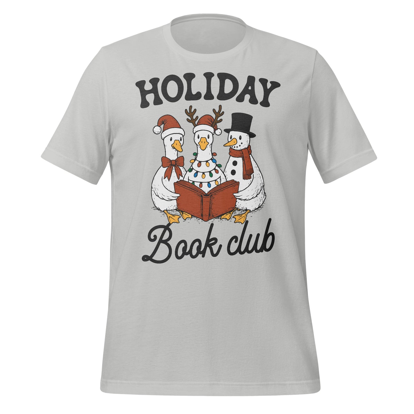 Funny Holiday Season Book Club T-Shirt