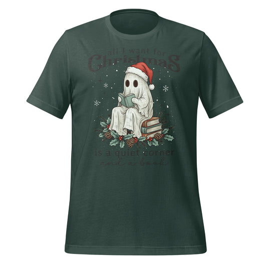 All I Want for Christmas Ghost T-shirt
