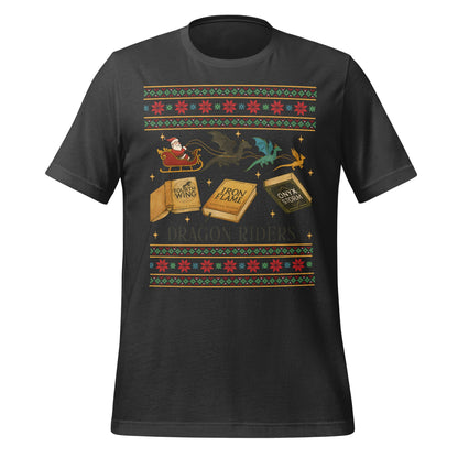 Dragon Riders Holiday Themed Graphic T-Shirt