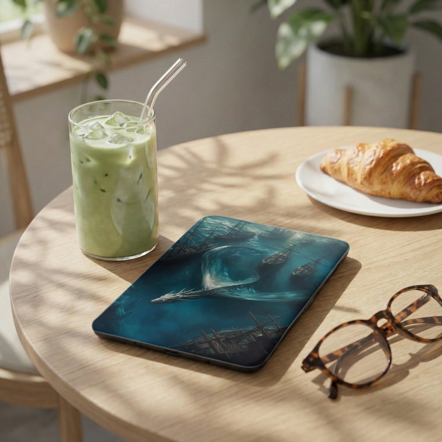 Deep Sea Dragon Sunken Ships Tablet Case product type