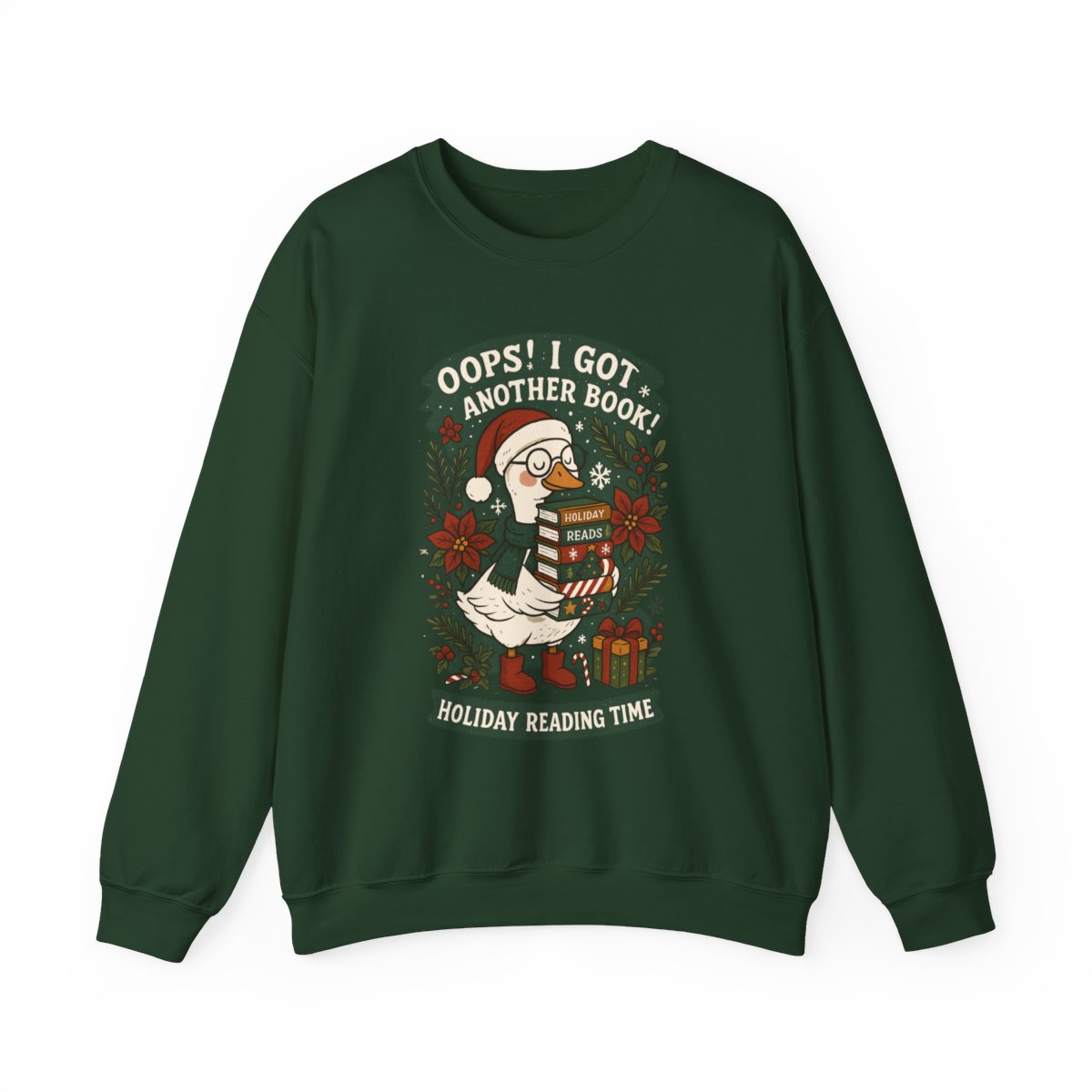 Oops I Got Another Book Holiday Reading Time Sweater