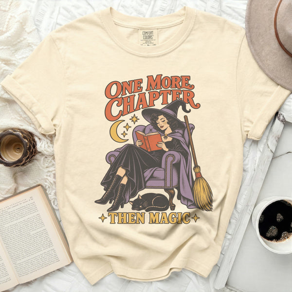 One More Chapter Witch Tee in Ivory