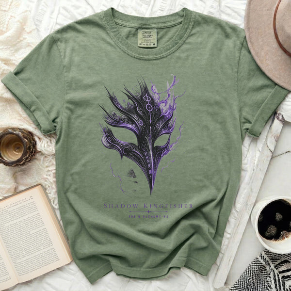 Shadow Kingfisher Alchemist Tee in Moss