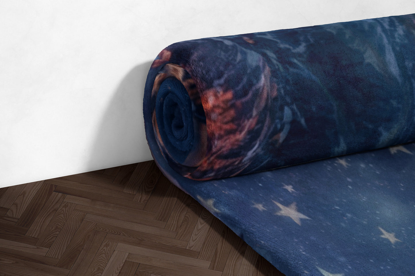 Large Galaxy Print Area Rug for Home Decor