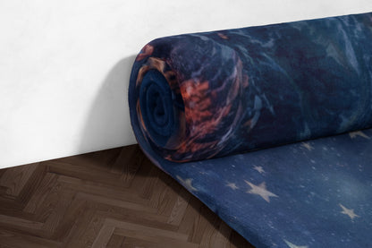 Large Galaxy Print Area Rug for Home Decor