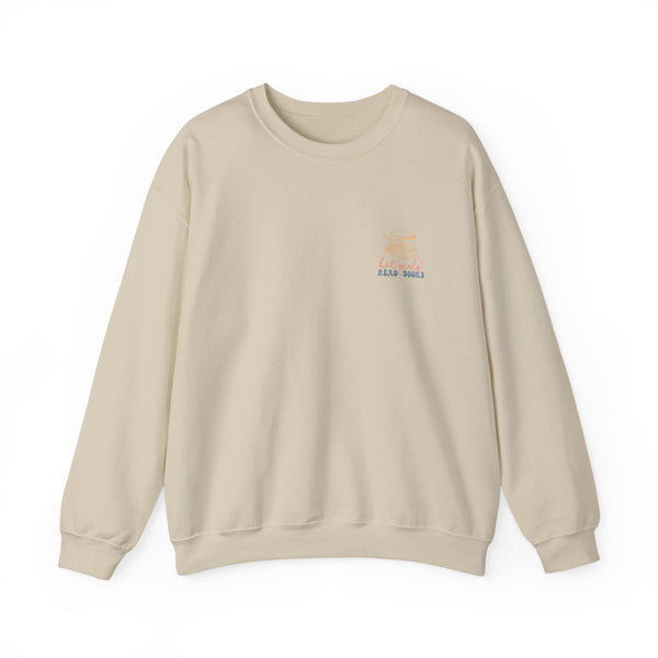 Books & Coffee Sweatshirt in Sand