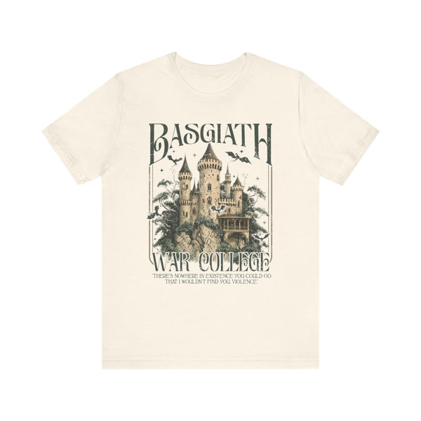 Booktok Basgiath Tee in Natural