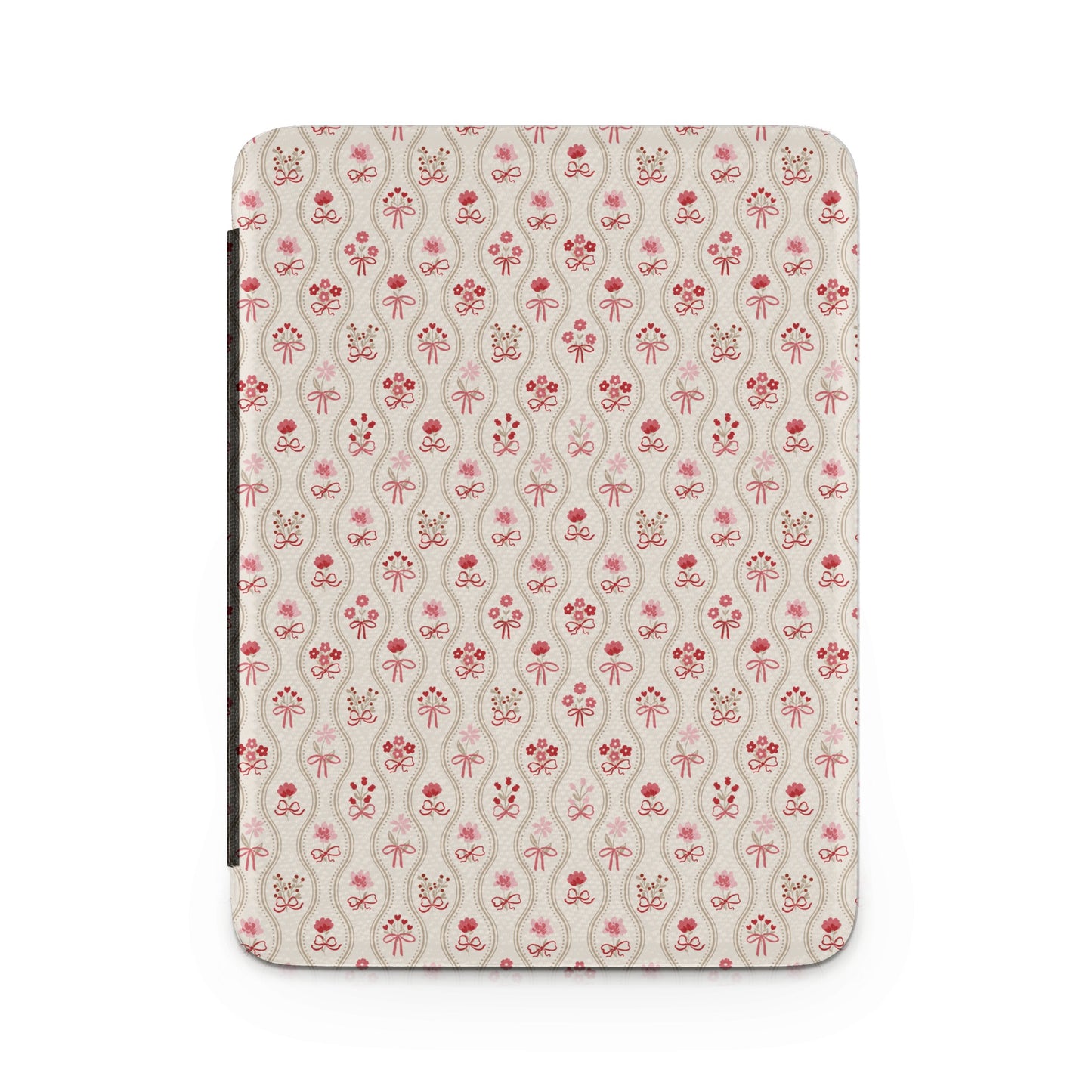 Vintage Pink Floral Pattern Tablet Sleeve Product