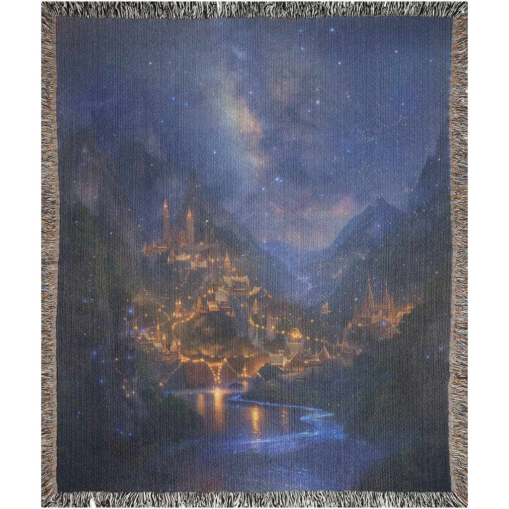 Velaris City of Starlight Blanket - ACOTAR Inspired ⭐