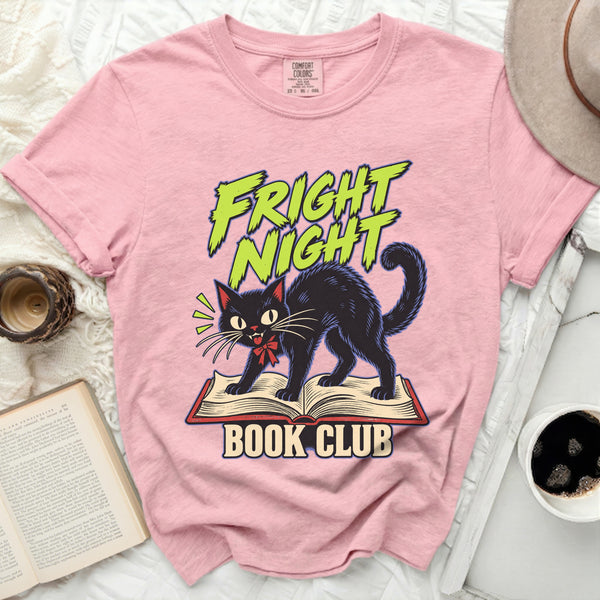 Fright Night Book Tee in Blossom