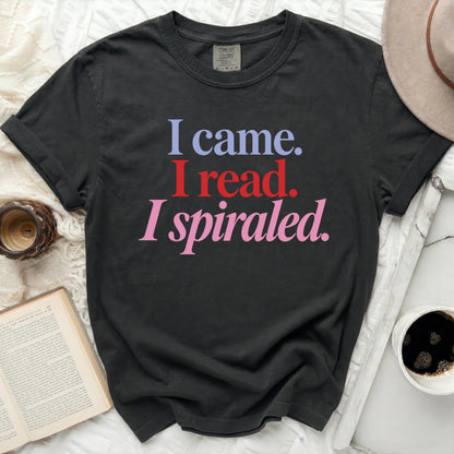 I Spiraled Bookish Tee