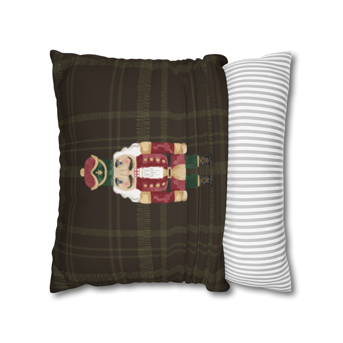 Nutcracker Design Decorative Cushion Cover