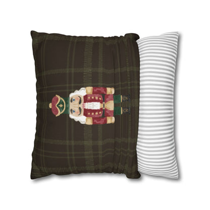 Nutcracker Design Decorative Cushion Cover