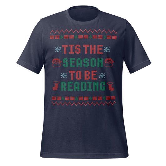 Tis The Season to Be Reading Festive T-shirt