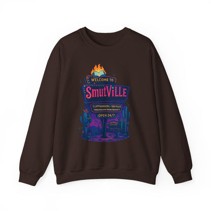Welcome to Smutville Sweatshirt Fun Graphic Design
