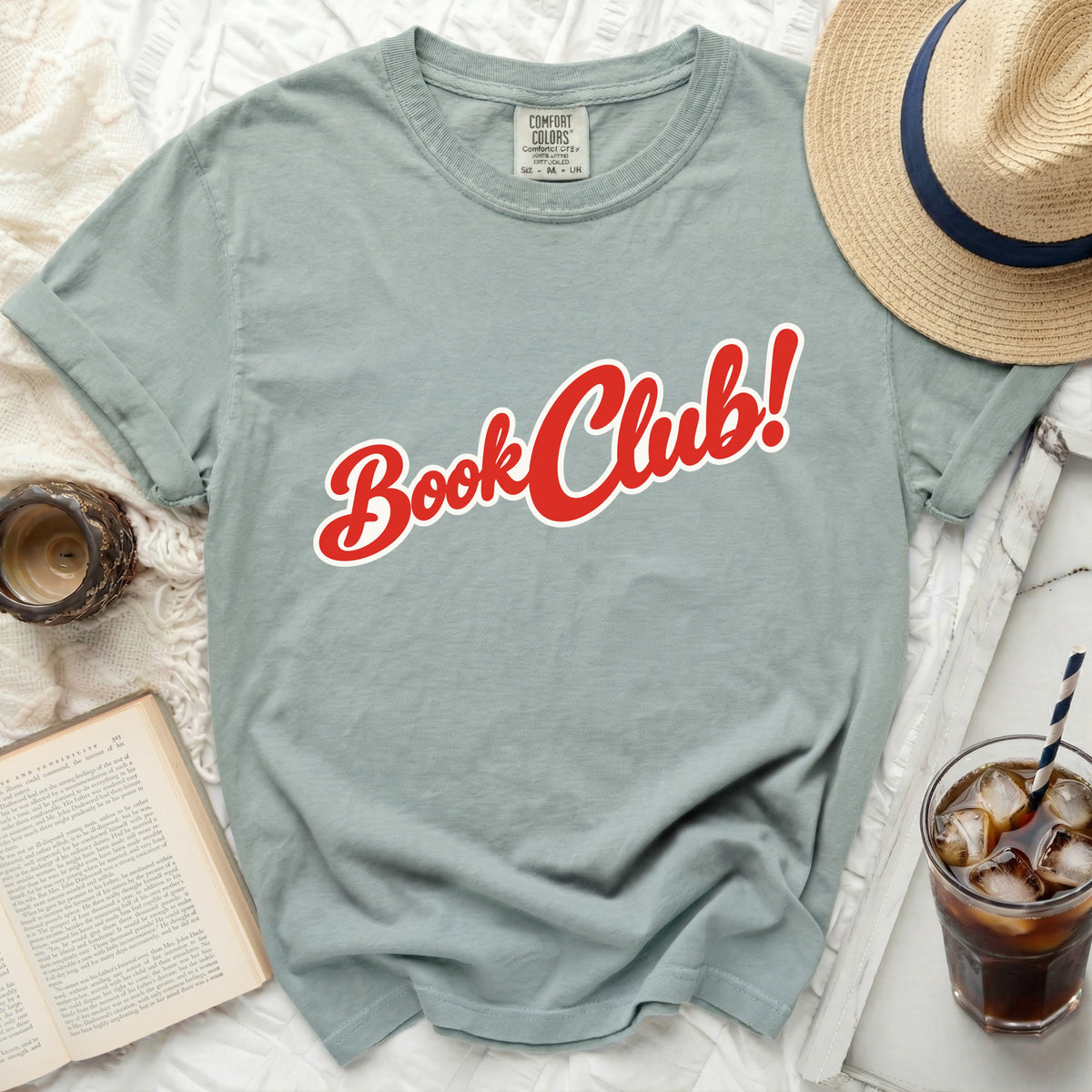 Retro Book Club Tee