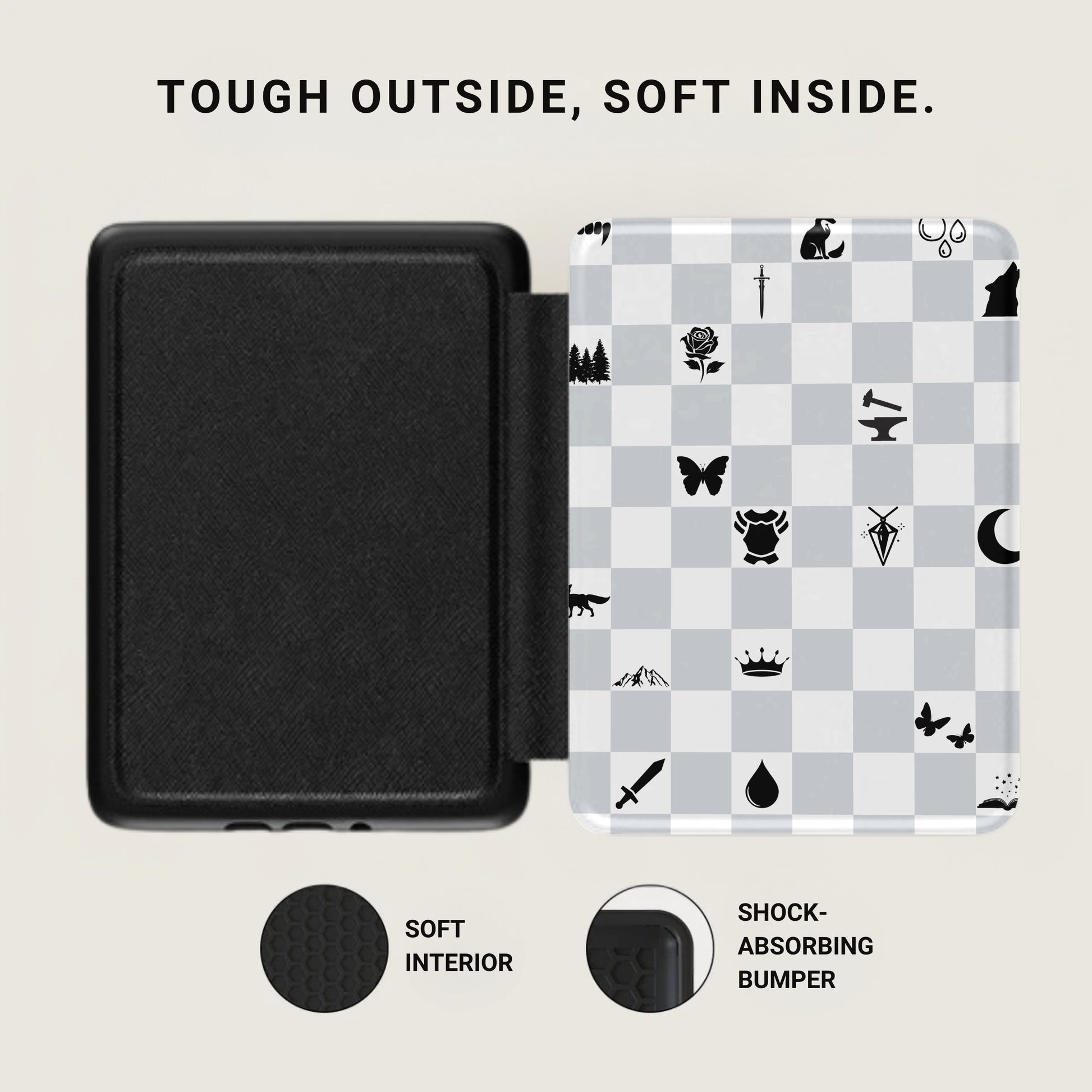 TOUGH OUTSIDE SOFT INSIDE SHOCK-ABSORBING BUMPER product type