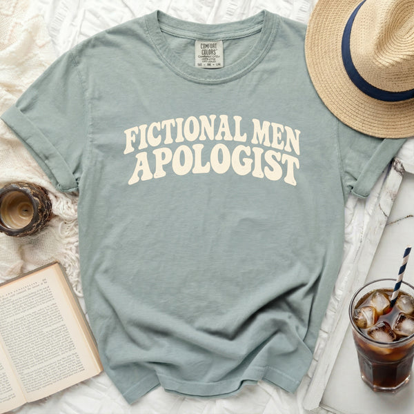 Fictional Men Apologist Tee in Bay