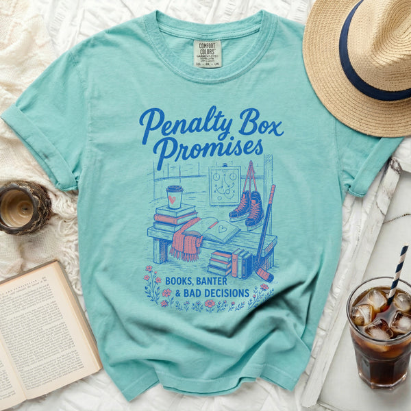Penalty Box Promises Tee in Island Reef