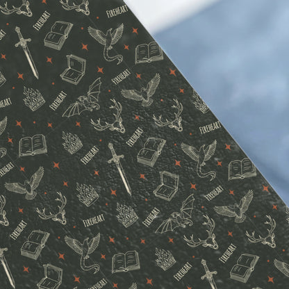 Fireheart Dragon Stag Sword Book Crown Bird product type