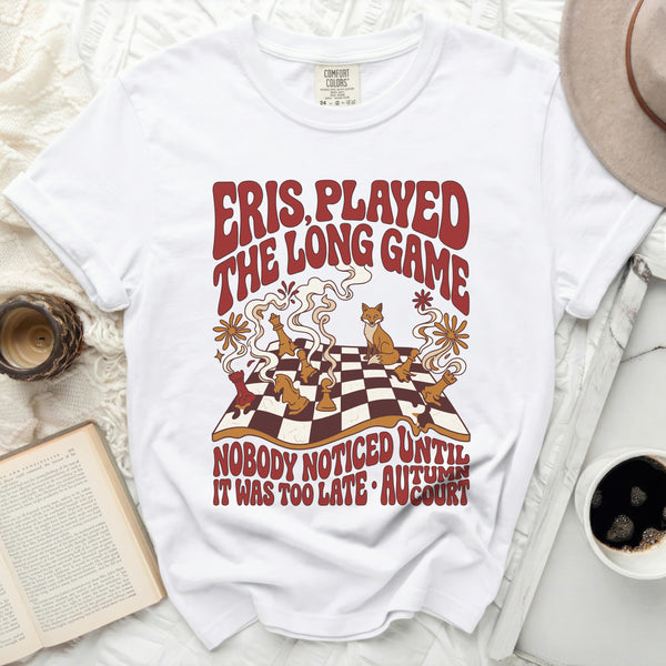 Eris's Long Game Fox Tee in White