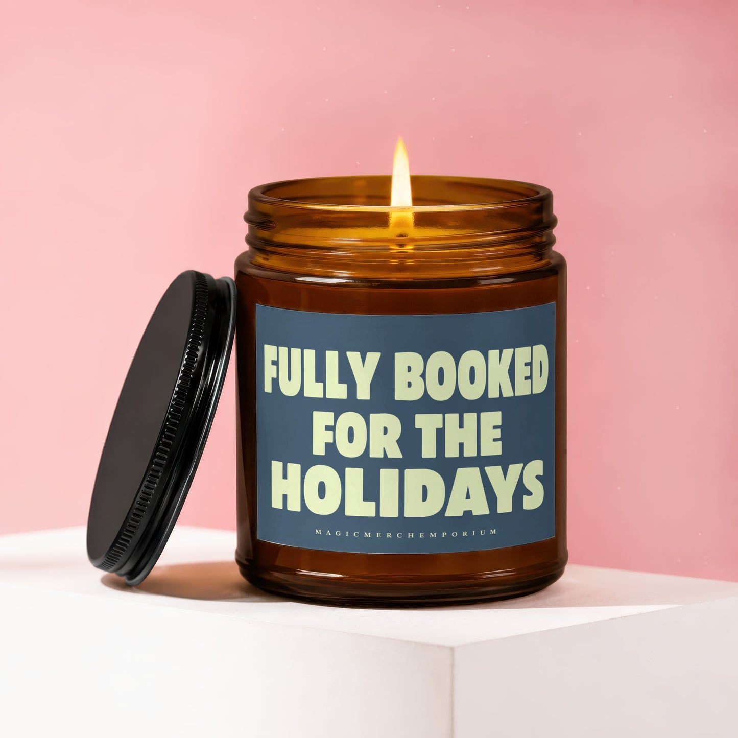 Fully Booked Candle