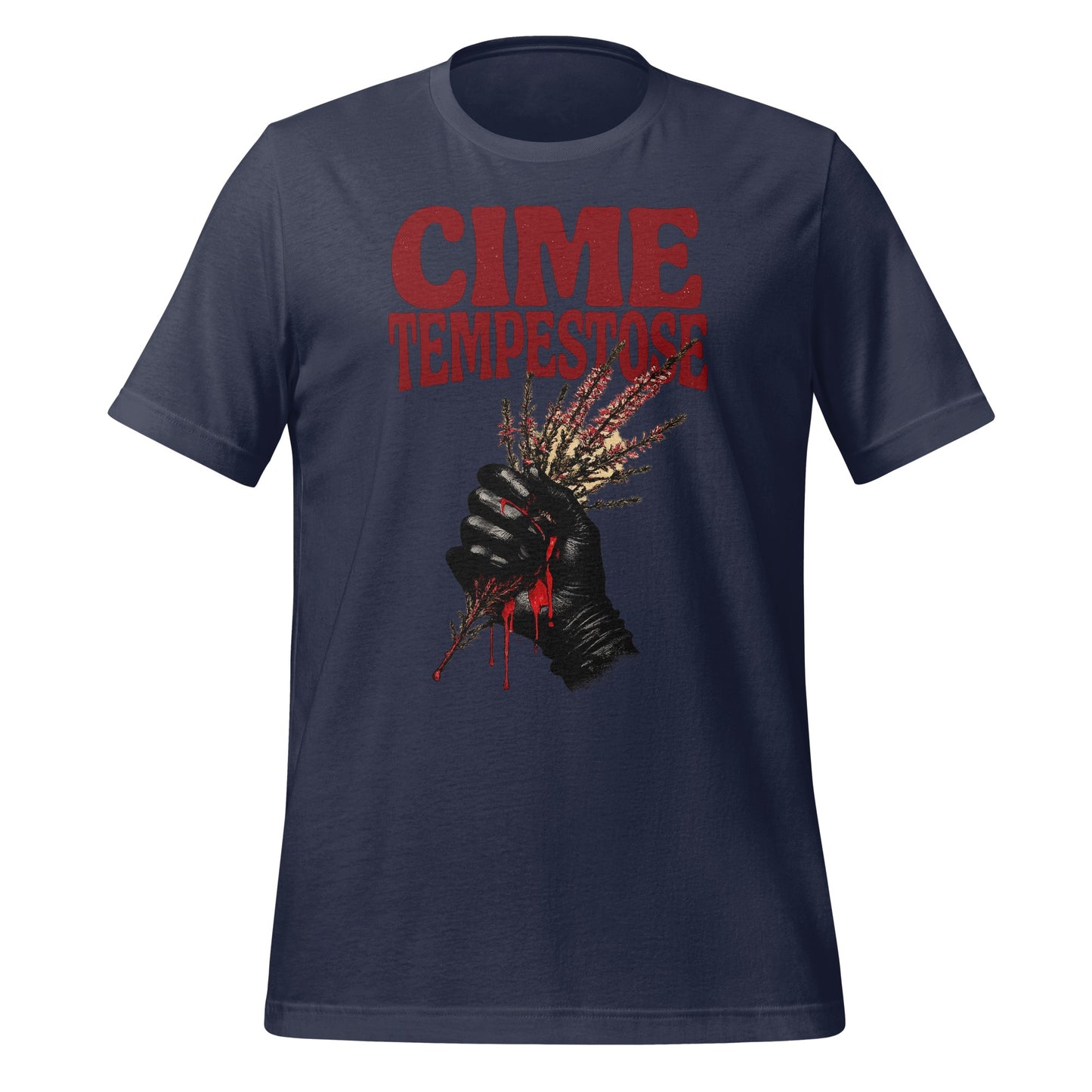 Cime Tempestose Graphic Tee with Dramatic Print Design