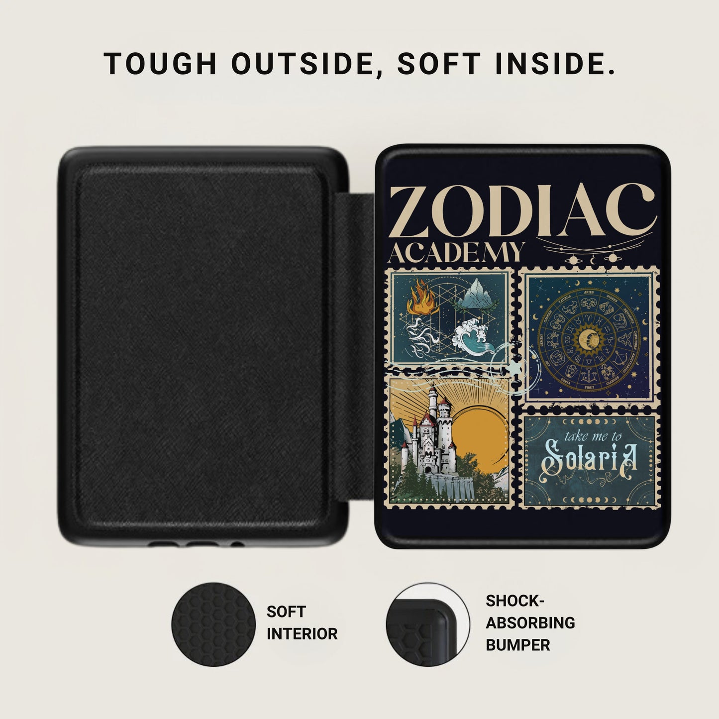 Zodiac Academy Solaria Tough Soft Shock Protective Case