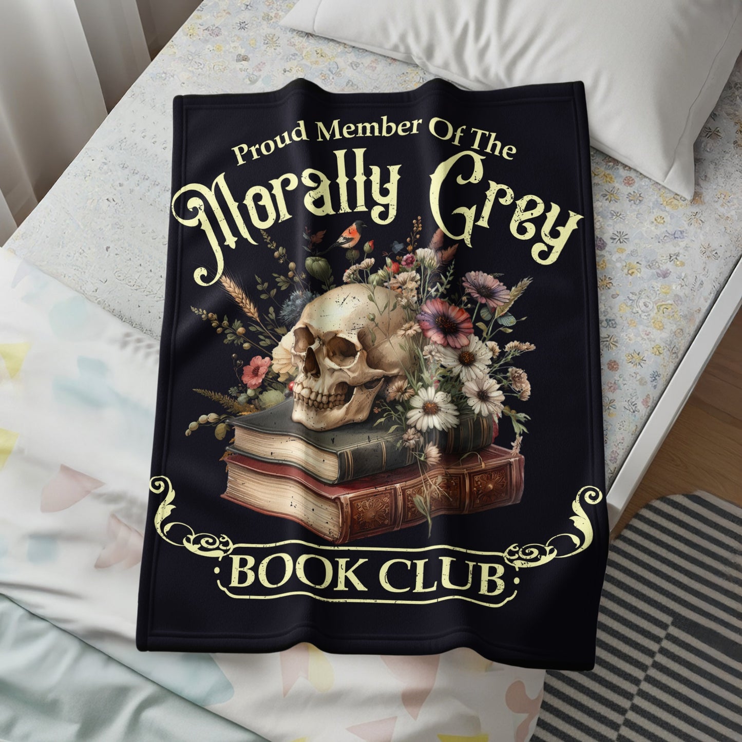 Proud Member Of The Morally Grey Book Club blanket