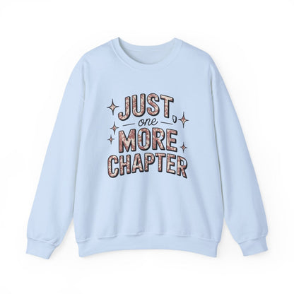 Just One More Chapter Cozy Sweatshirt Design