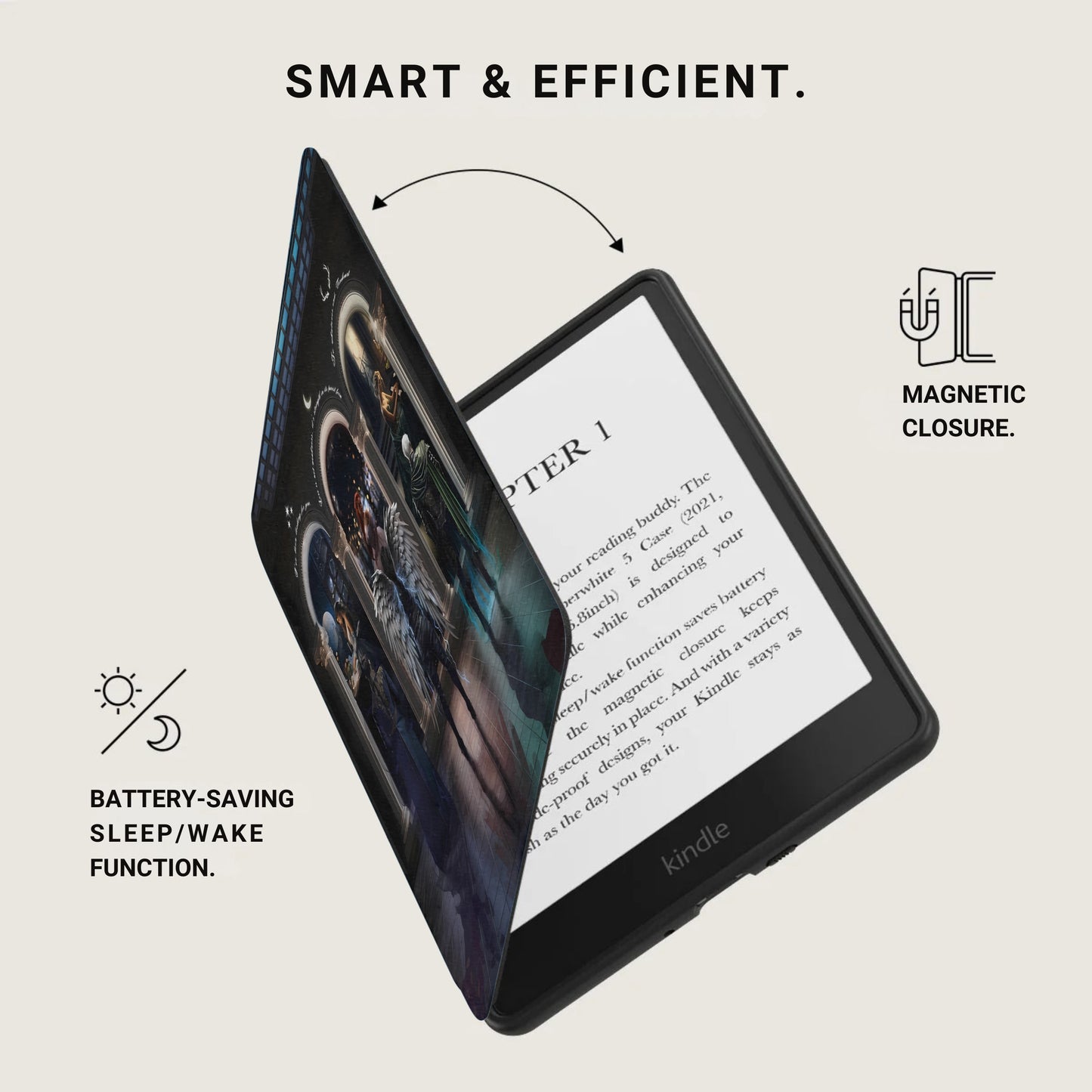 SMART & EFFICIENT MAGNETIC SLEEP WAKE Kindle Case product type