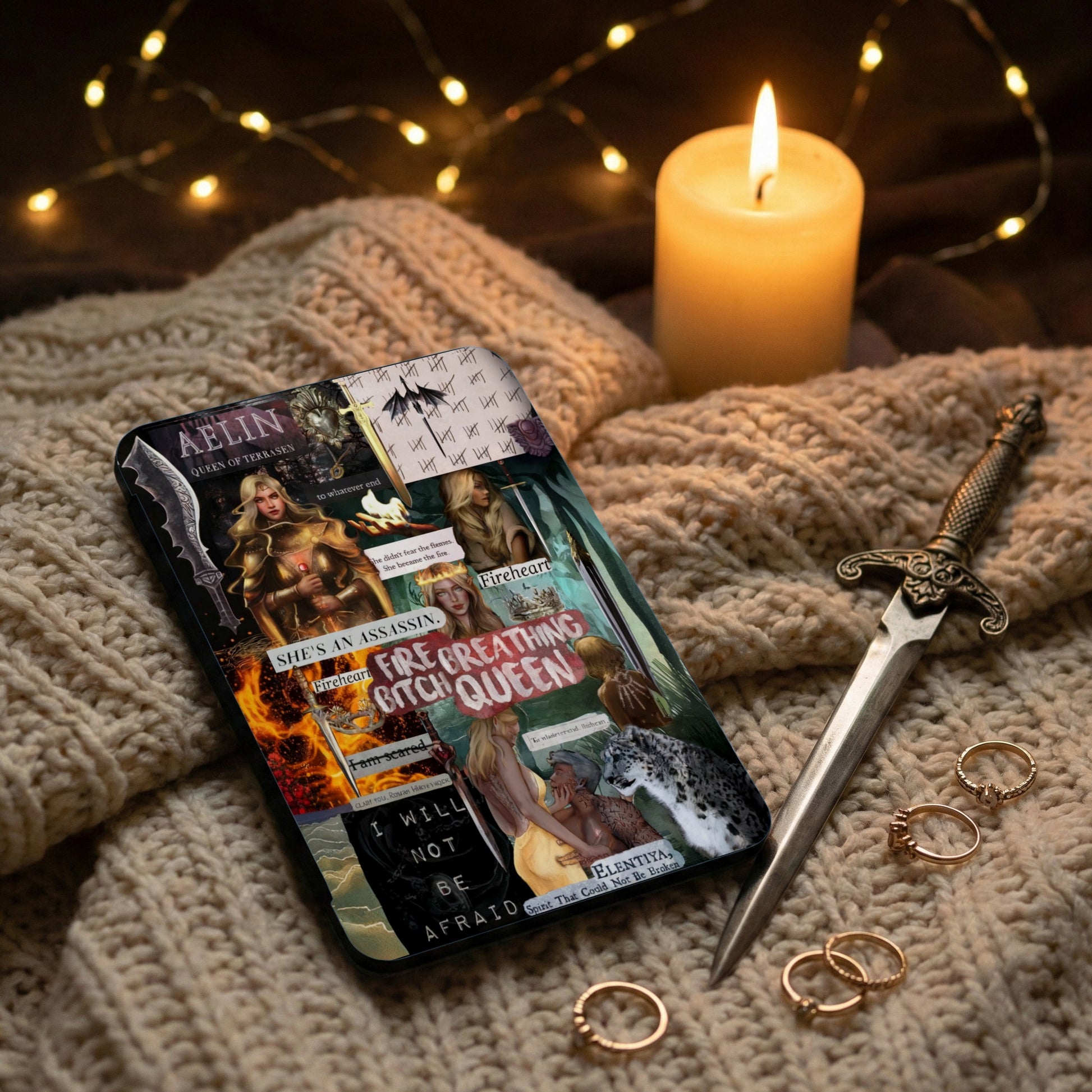 Aelin Queen Terrasen Fireheart Fire Breathing Queen product type