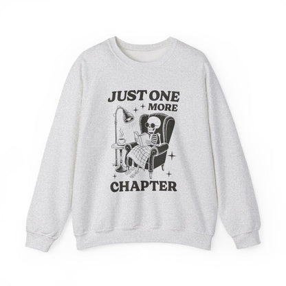 Just One More Chapter Skeleton Sweatshirt