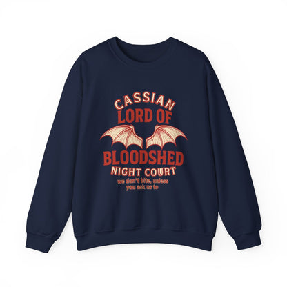 Cassian Lord of Bloodshed Night Court Sweatshirt