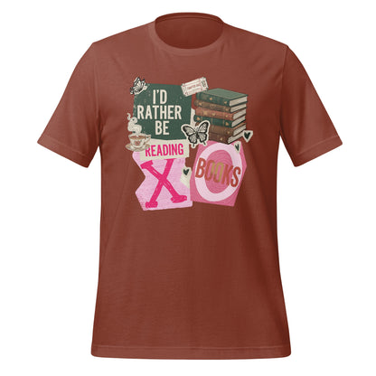 I'd Rather Be Reading Books Graphic Tee