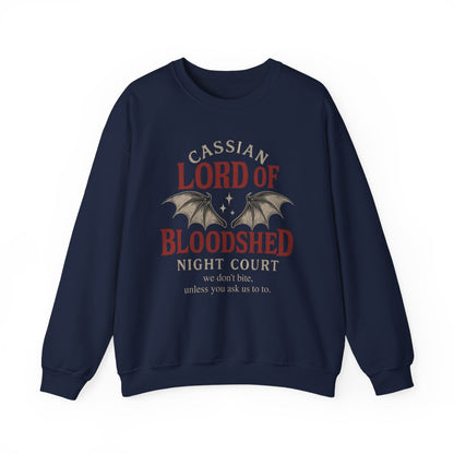 Cassian Lord of Bloodshed Night Court Sweatshirt