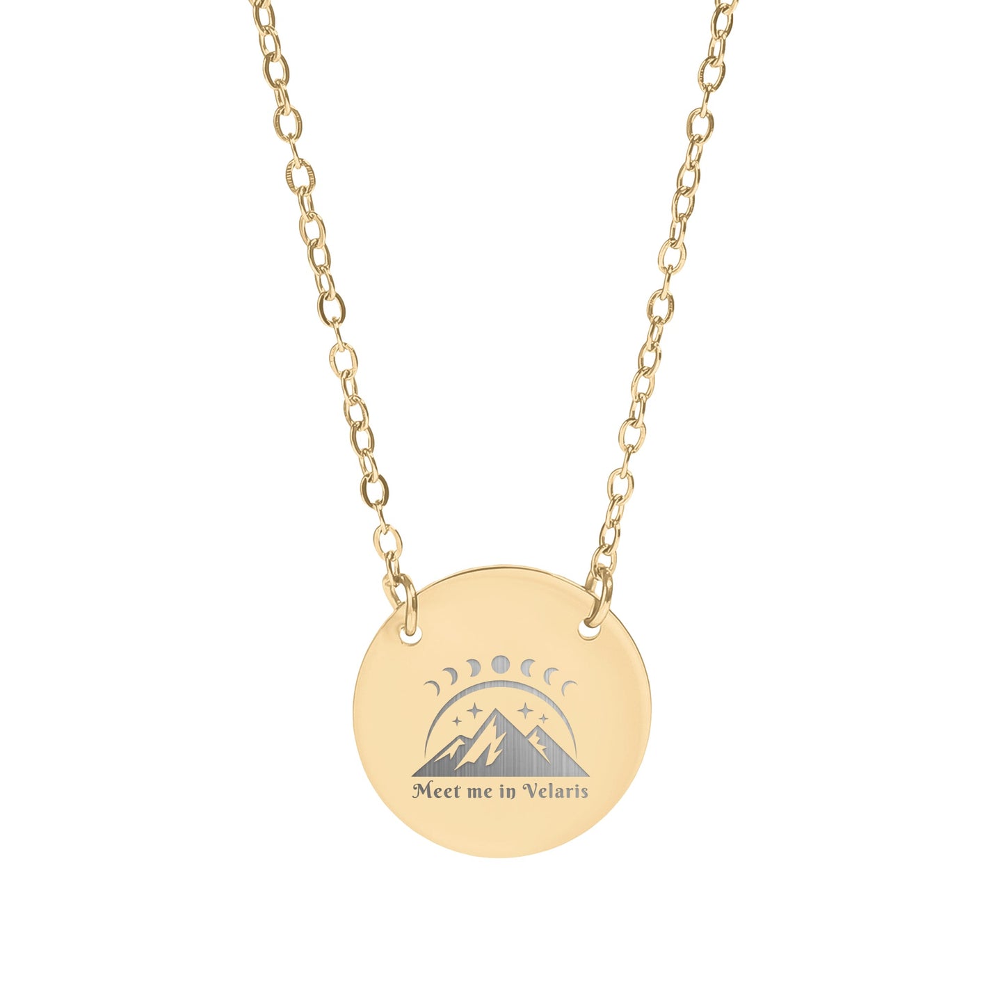 Meet Me in Velaris Circle Necklace - MagicMerchEmporium
